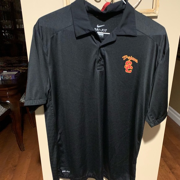 usc nike polo